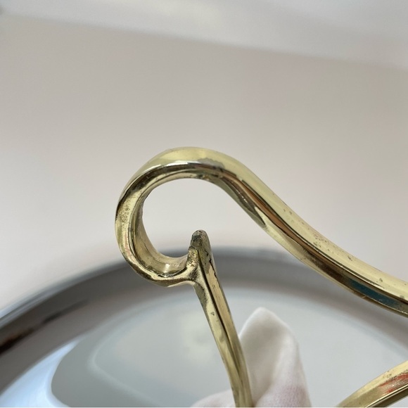 Vintage Riviera Chrome Tidbit Tray Single Model C-12 Original Box - Picture 13 of 15